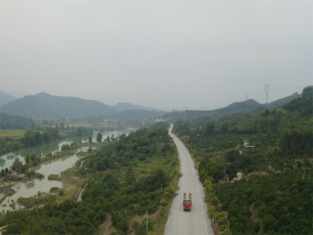 定西城区至福禄河湿地公园游览扶贫二级公路