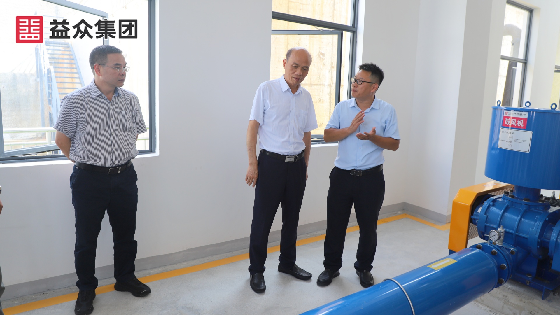 酒泉市政协副主席、党组成员、市一级巡视员刘东庆率调查组到永乐水厂调查_副本